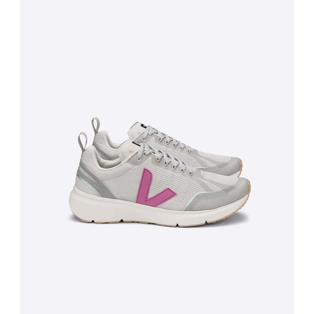 Veja CONDOR 2 ALVEOMESH Women\'s Shoes Grey/Pink | NZ 496AHK